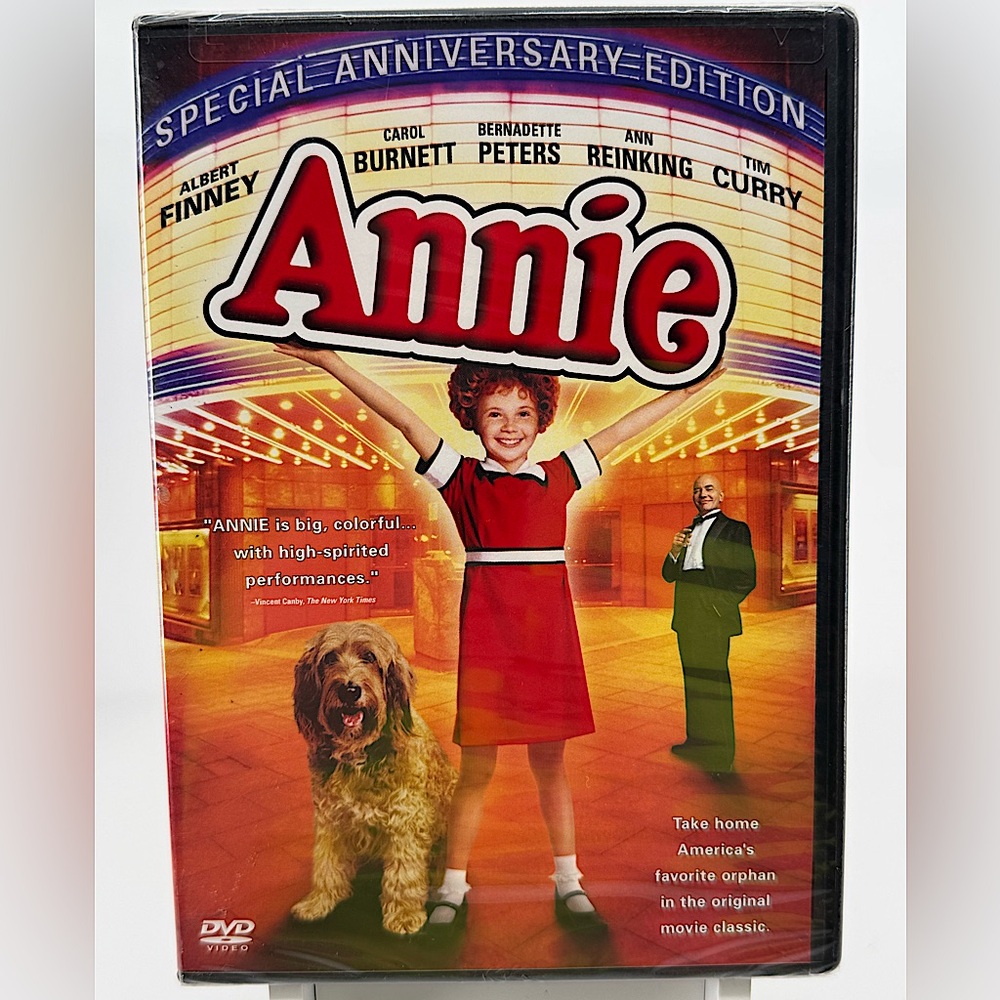 NWT. Annie Special Anniversary Edition DVD. 1982 Version